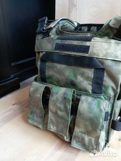 Бронежилет мох с бронепластинами