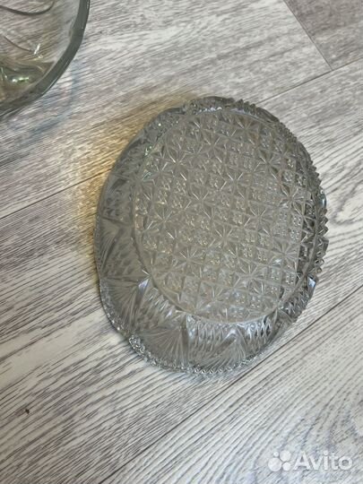 Хрустальное блюдо