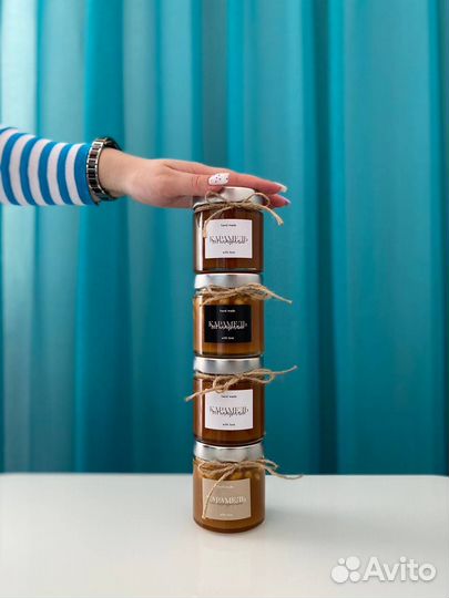 Домашняя солёная сливочная карамель