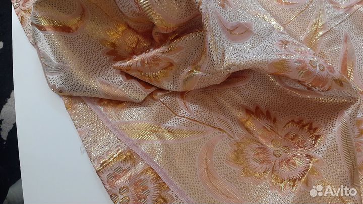 Парча яркая сирийская винтаж