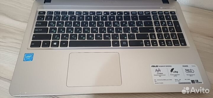 Ноутбук asus X 540