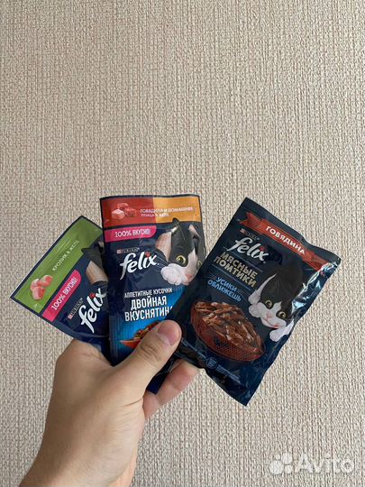 Жидкий корм для кошек