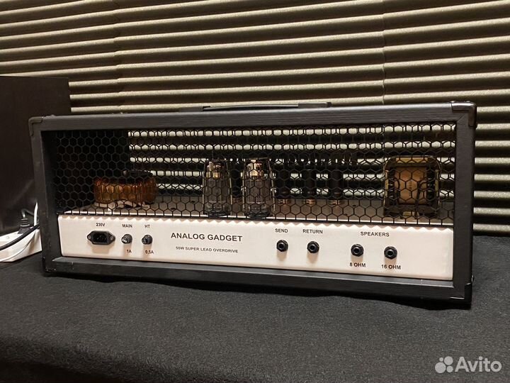 Ламповый гитарный усилитель soldano slo