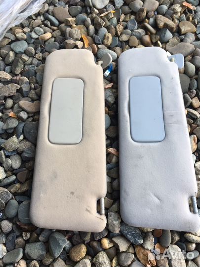 Козырек левый солнцезащитный toyota alphard 2002