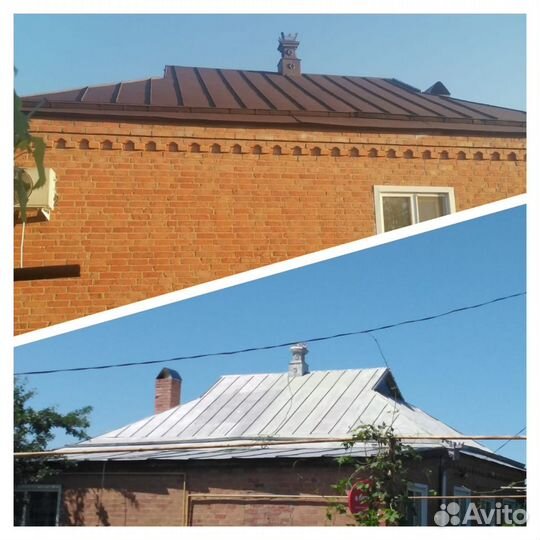 Мойка покраска крыш