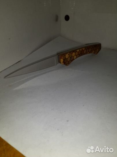 Нож складной ручной работы