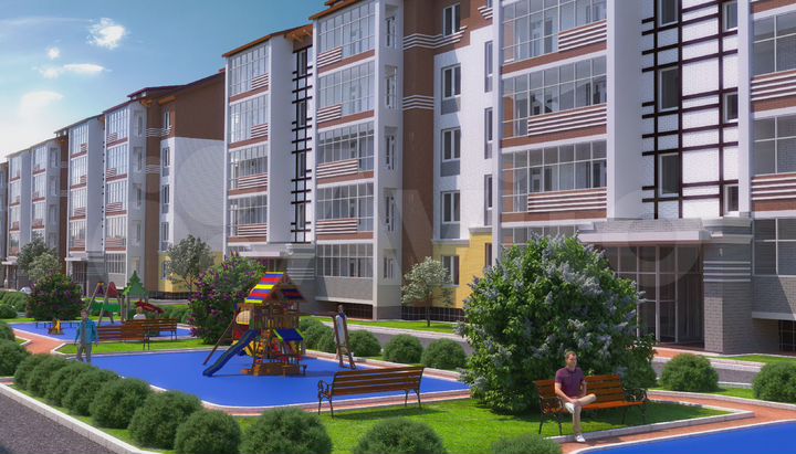 3-к. квартира, 106,1 м², 1/5 эт.