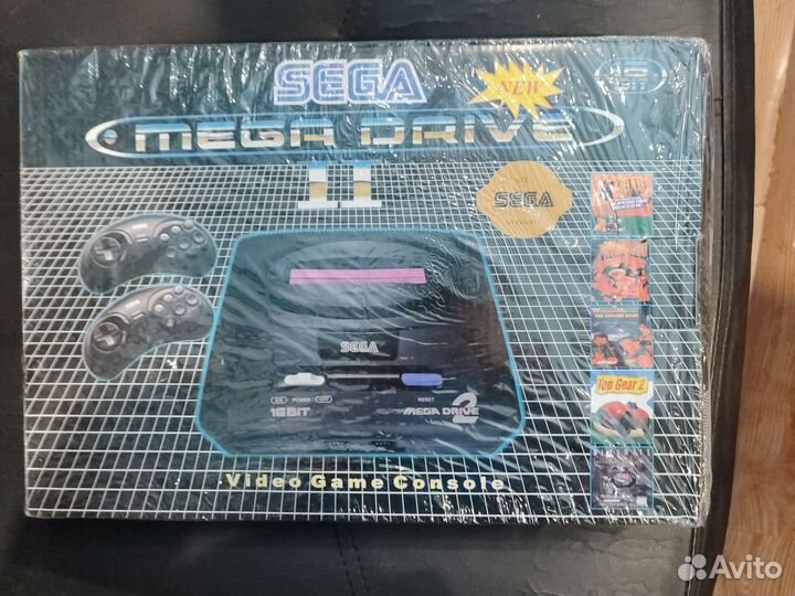 Игровая приставка sega mega drive 2 новая
