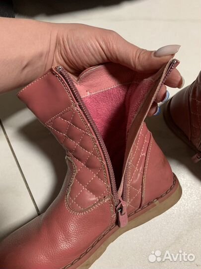 Ботинки на весну девочке 27р 17см