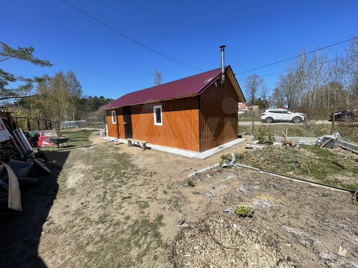 Дом 30 м² на участке 10 сот.