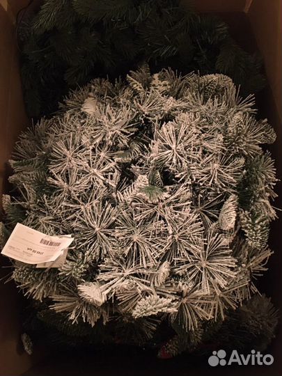 Новые Новогодние венки Karlsbach с лампочками 60см