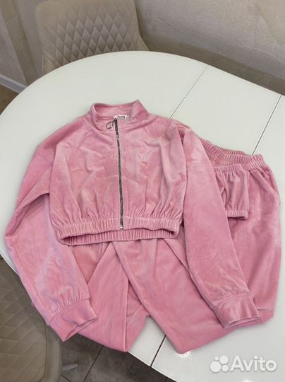 Шикарный спортивный бархатный костюм