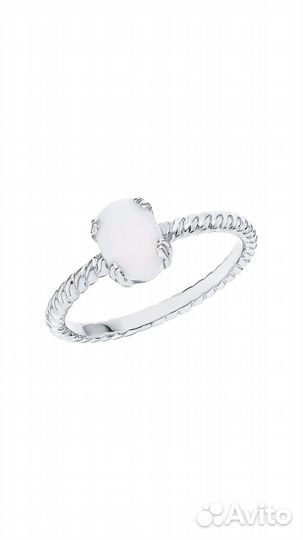 Серебряное кольцо с опалами