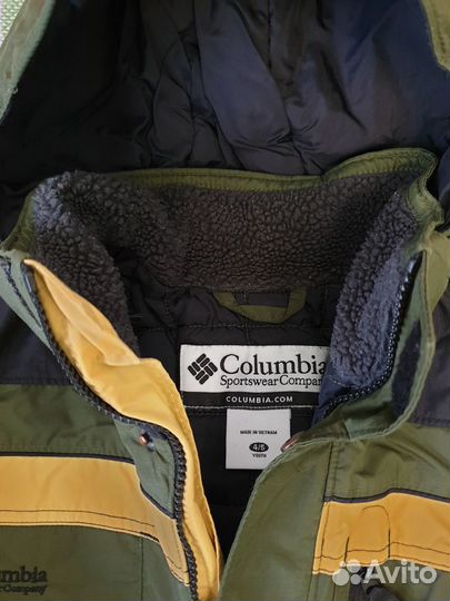 Куртка Columbia на мальчика 4-5 лет