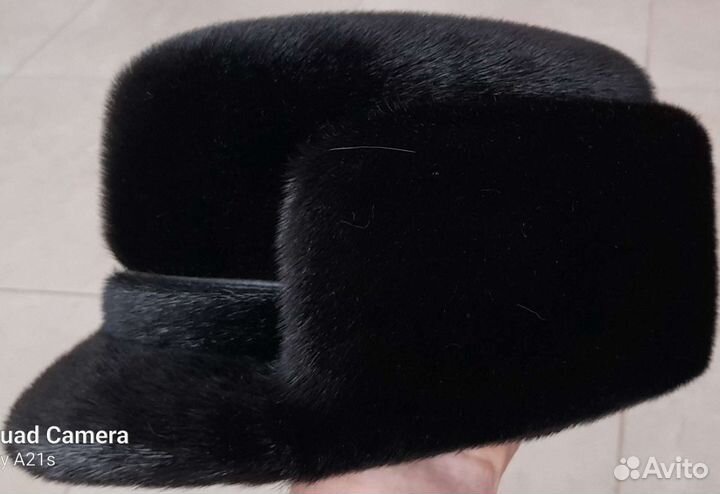 Меховая мужская кепка