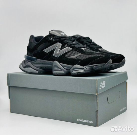 Кроссовки new balance 9060 total black