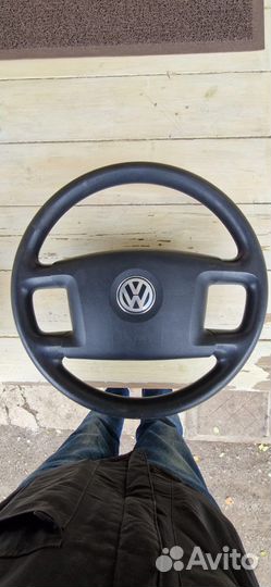 Подушка безопасности руля VW Touareg (7L) 2.5 TDI