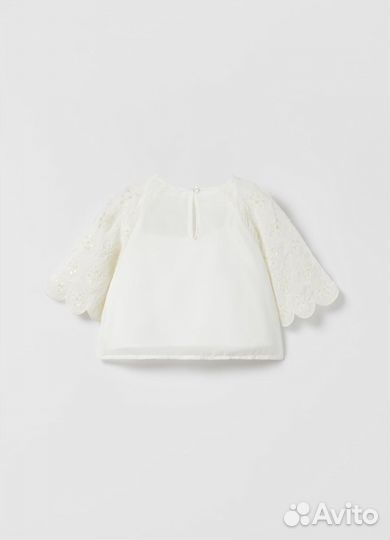 Нарядный топ Zara для девочки 140