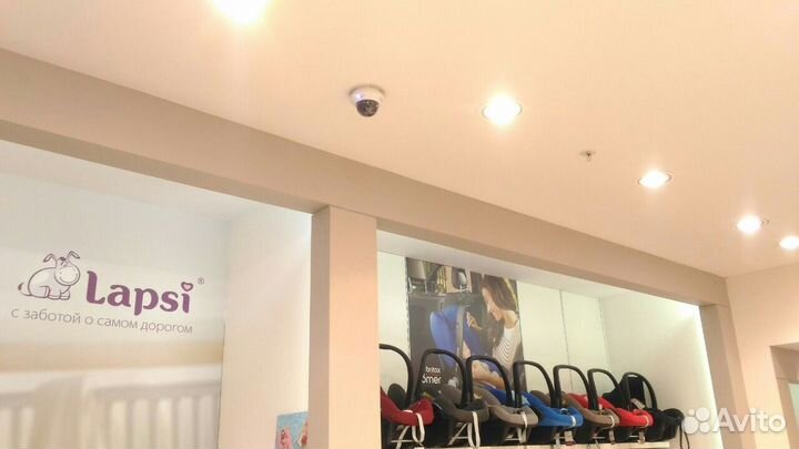 Установка камер видеонаблюдения