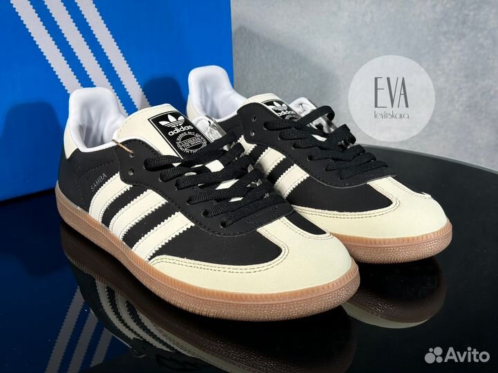 Adidas originals samba core black / wonder white