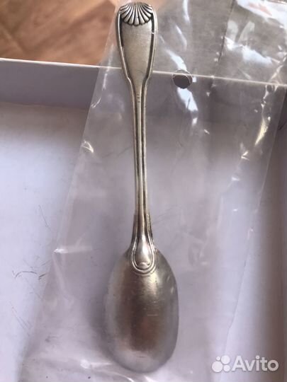 Ложка кофейная.серебро