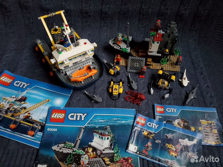 Lego city Водный мир полный комплект