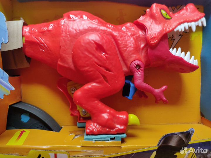 Набор игровой Hot Wheels Сити Яростный Ти-Рекс