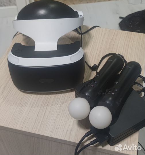 Продам ps 4 slim + ps vr (2-ая ревизия)