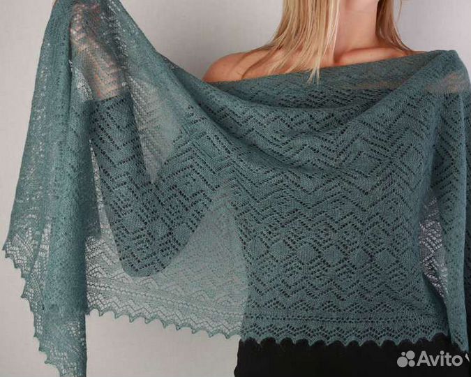 Оренбургский пуховый платок