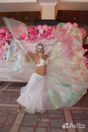 Костюм танец живота со Светящимися крыльями