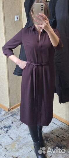 Женское платье-рубашка 44-46