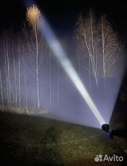 Мощный фонарь прожектор