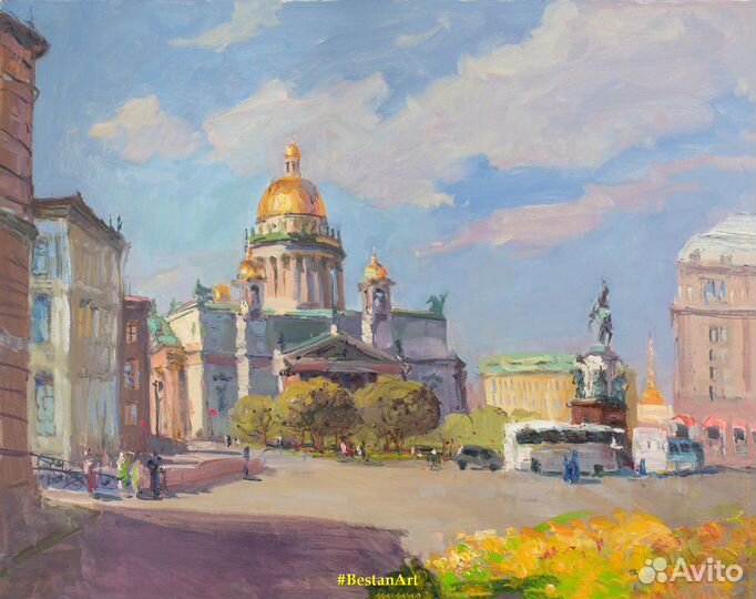 683 Исаакиевский собор кисти Анны Давыдченко