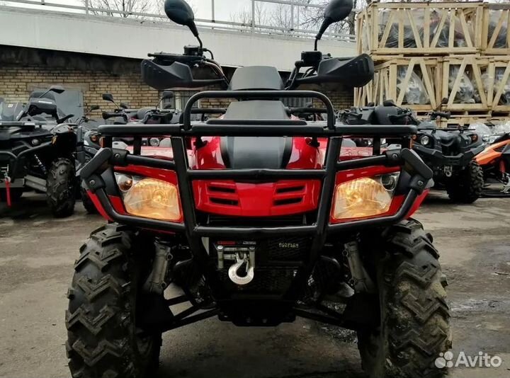 Квадроцикл Stels ATV-300 красный