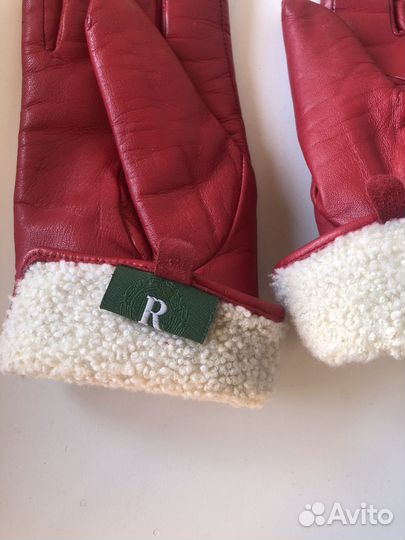 Перчатки женские натуральная кожа