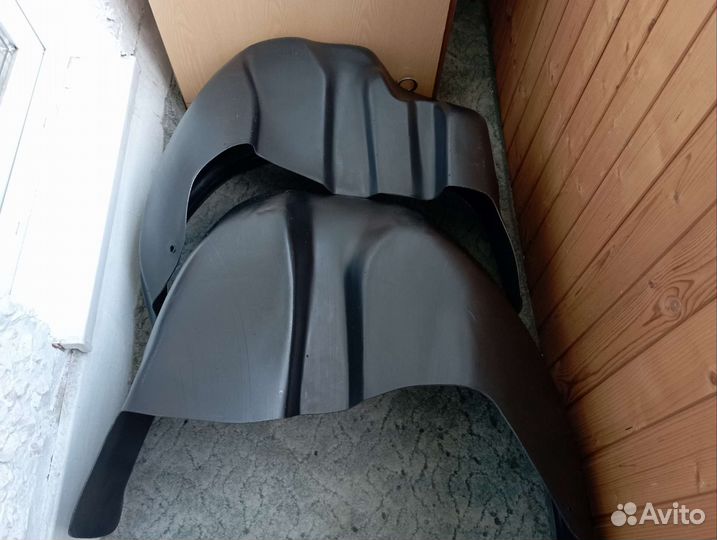 Подкрылки (локеры)задние на шевроле кобальт 2шт