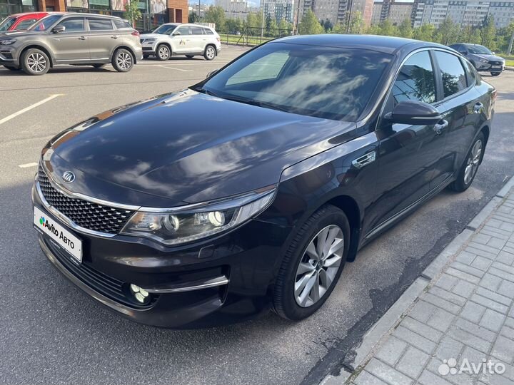 Kia Optima 2.4 AT, 2017, 100 000 км