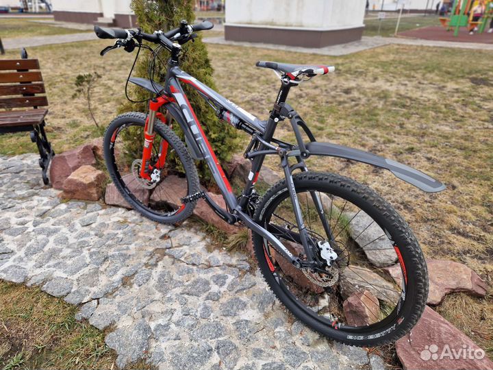 Велосипед двухподвнсной cube XMS 120