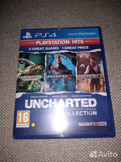 Uncharted the nathan drake collection ps4