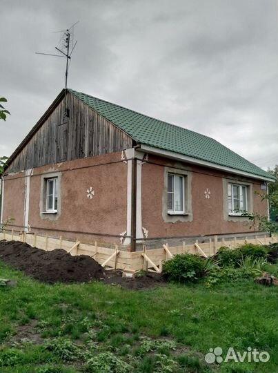 Замена венцов, подъем дома / ремонт фундамента