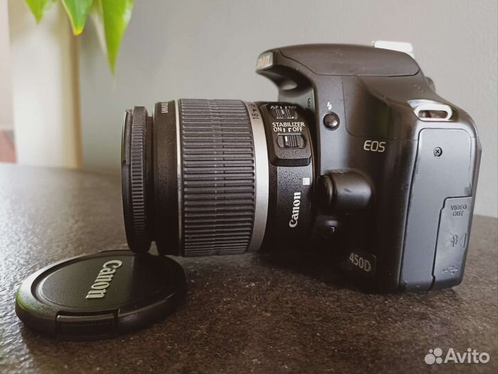 Зеркальный фотоаппарат Canon 450d
