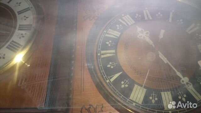 Часы Янтарь СССР Дерево Кварц Обмен на