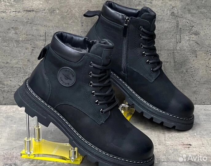 Ботинки мужские зимние Натуральный мех