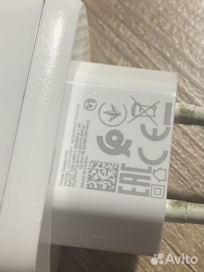 Оригинальная зарядка Realme Super Dart, vooc 65w