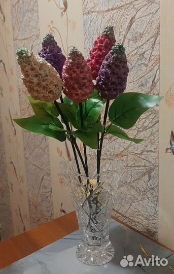 Шоколадный букет сирени большой(флористика)