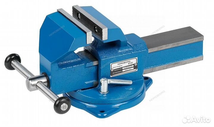 Тиски слесарные 125мм Nordberg