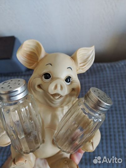 Солонка и перечница Фигурка Свинки