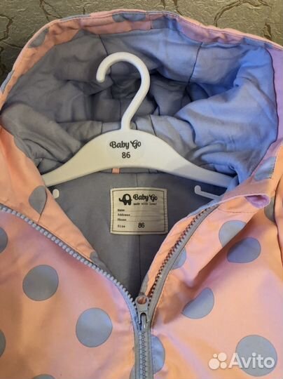 Куртка для девочки Baby go 86