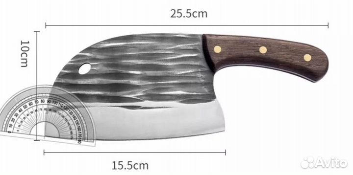 Сербский нож топорик