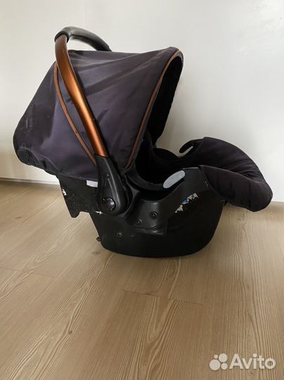 Коляска 2в1 с автолюлькой и базой hauck